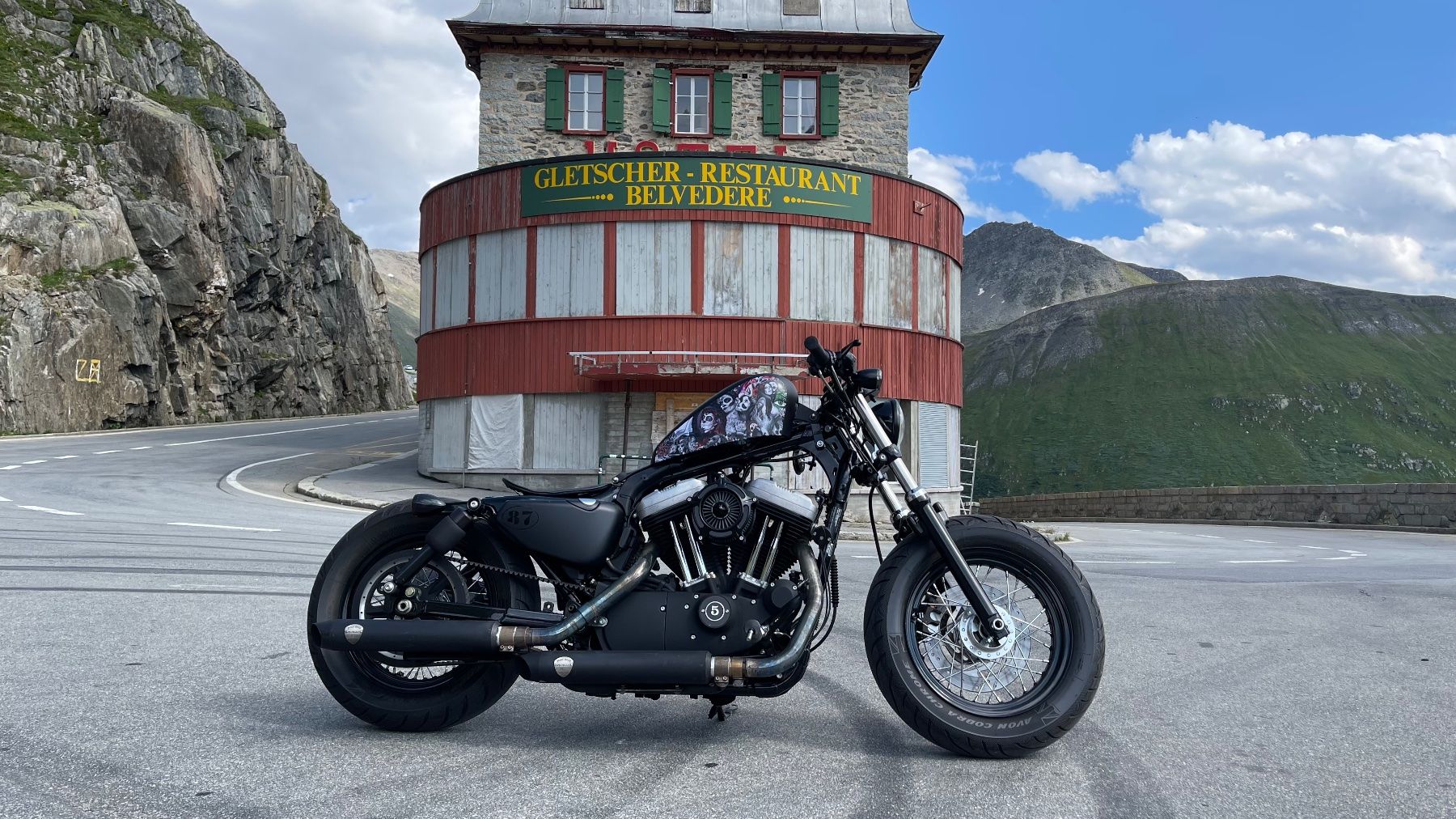 Harley-Davidson Chopper: Harley Davidson 48 Sportster custom – Usato da Bern venduto da eb87 3