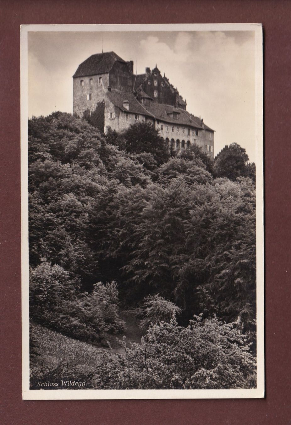 Ansichtskarten: SCHLOSS WILDEGG – Gebraucht aus Pully von nicecards