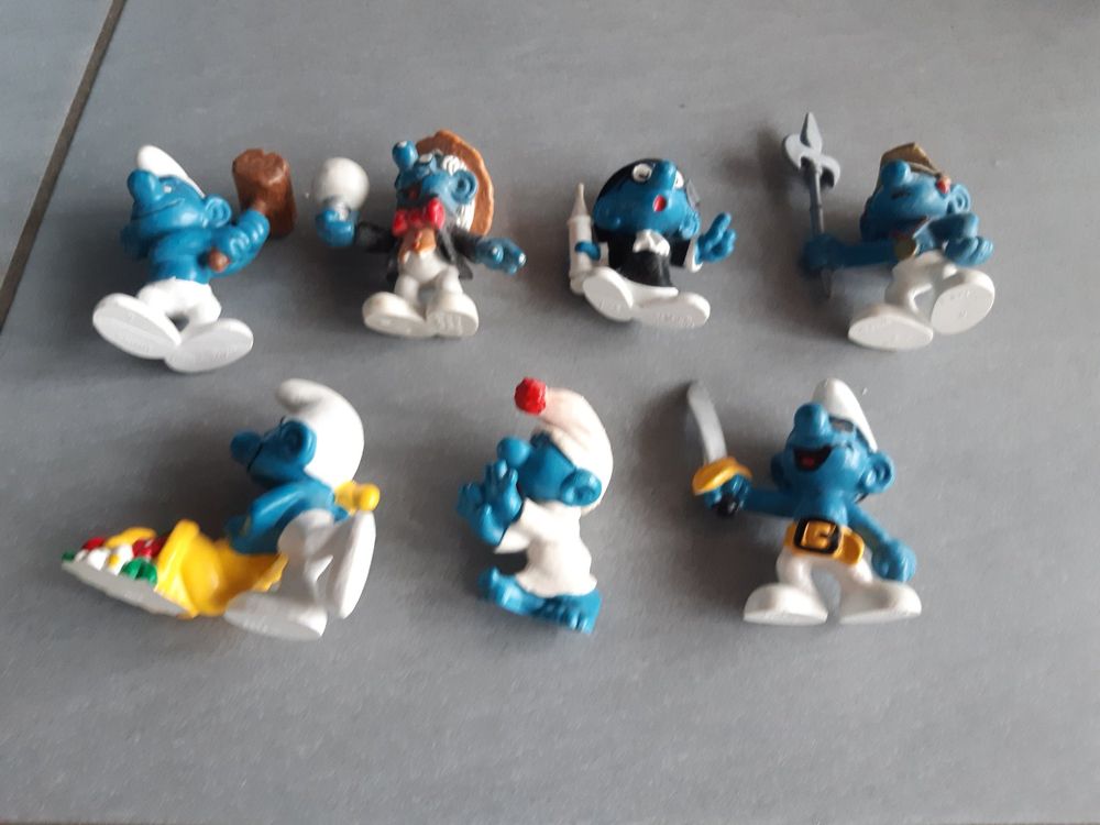 7 Original Peyo Schlümpfe 2