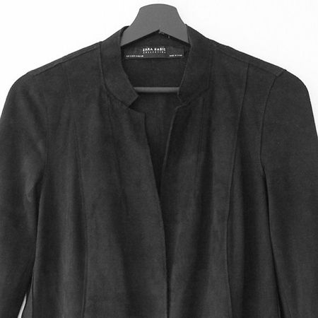 ZARA | Leichte superweiche Jacke aus Velours S | Blazer