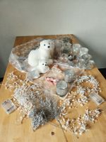 Weihnachtsdekoration in Silber - ganzes Set - Top Zustand