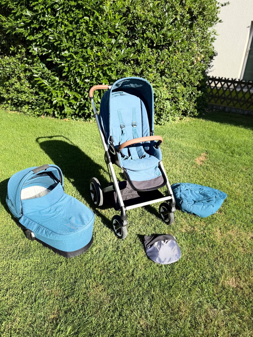 Cybex Kinderwagen: Kinderwagen Cybex Talos S Lux river blue – Gebraucht aus Münsingen von sbr_lhr9