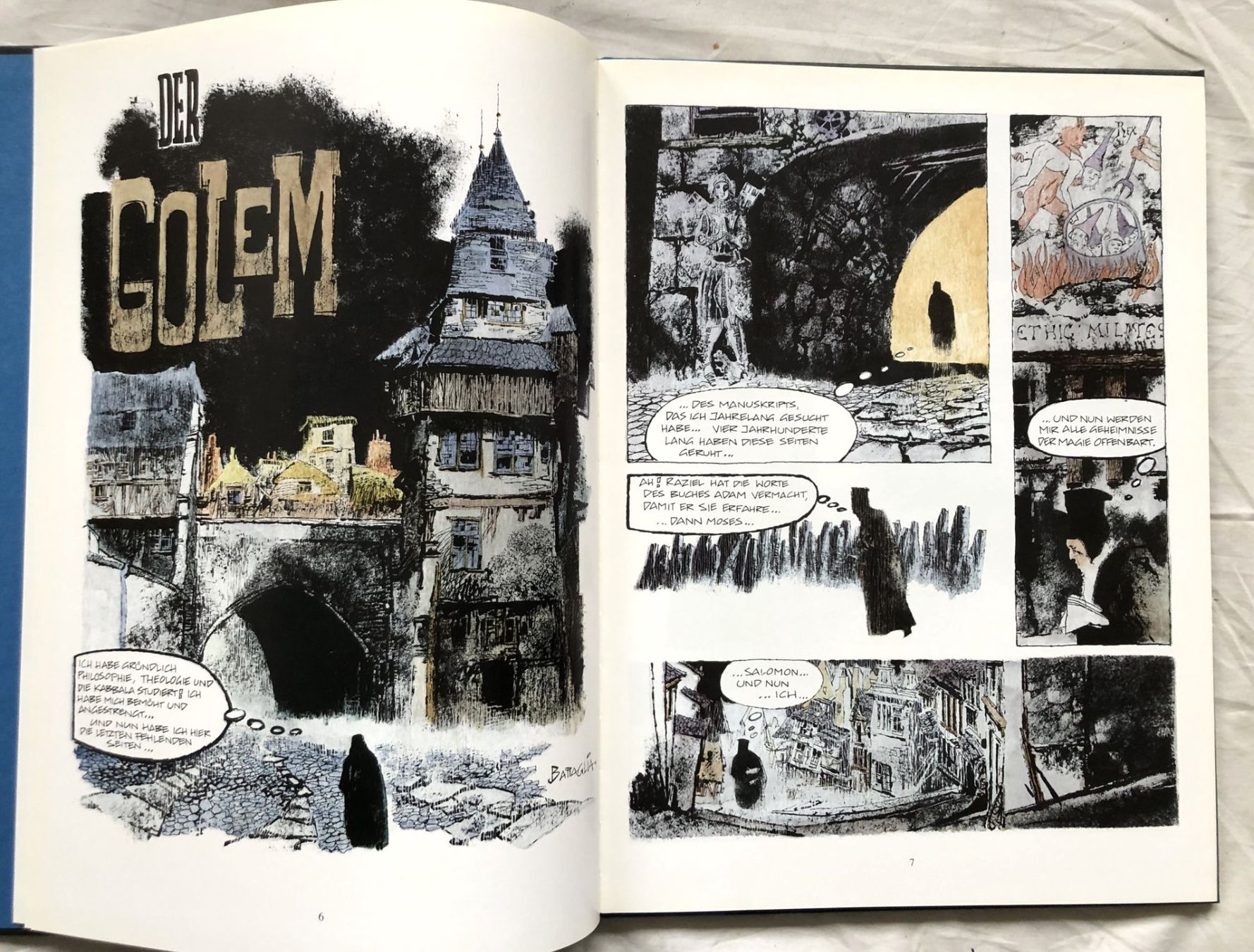 Fumetti: GOLEM - Altamira Literaturcomic – Usato da Schaffhausen venduto da durruti 3