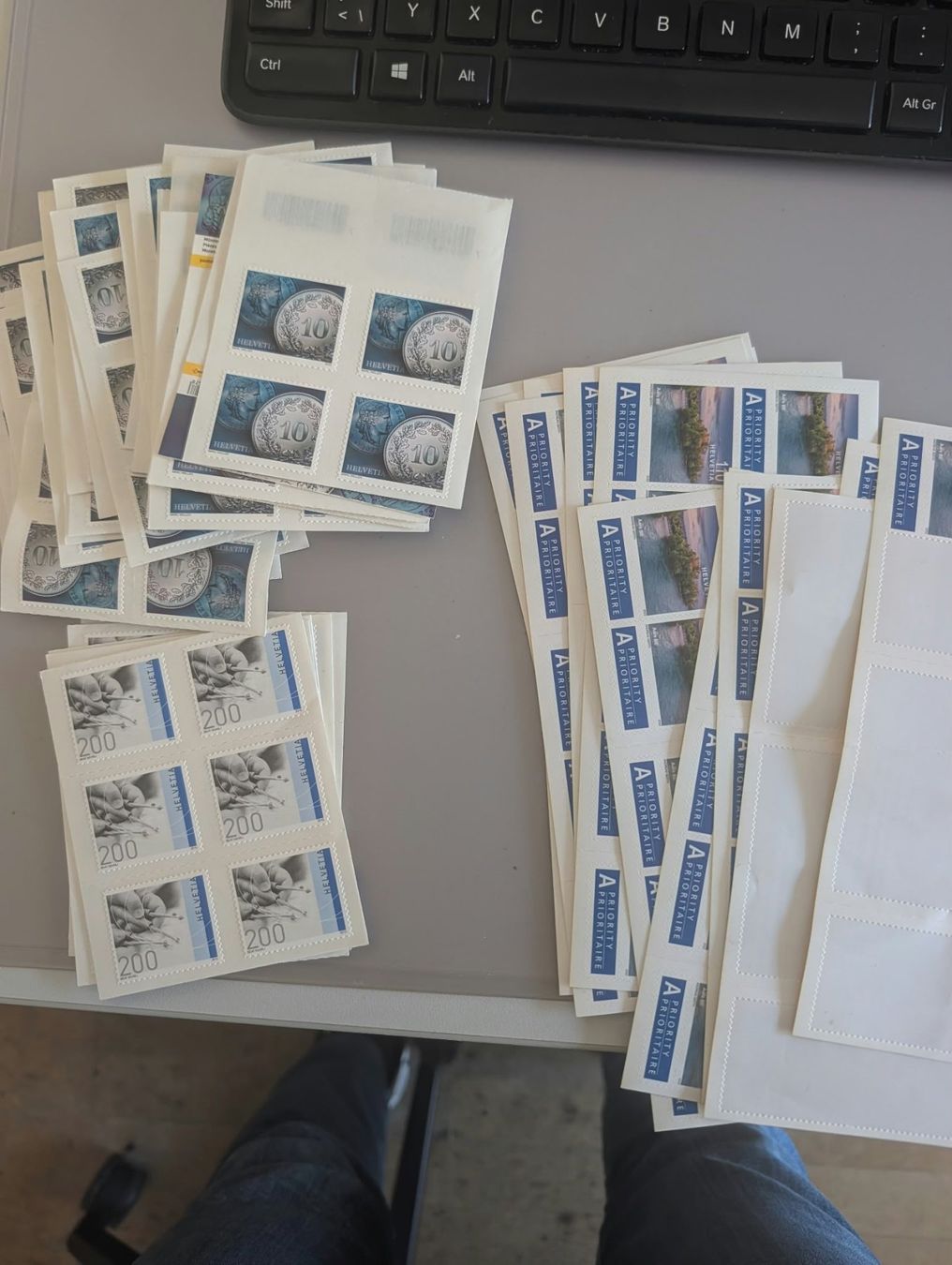 Alle Briefmarken: Aktuelle Briefmarken – Neu (gemäss Beschreibung) aus Schliern b. Köniz von Donhali