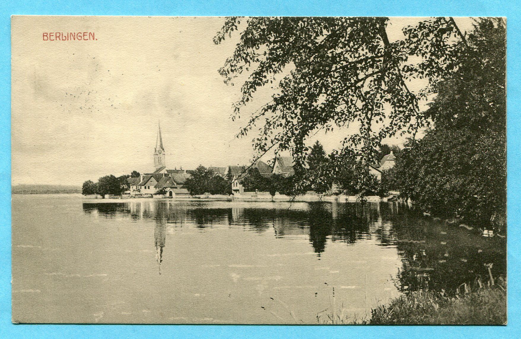 Cartoline postali: Berlingen 1917 – Usato da Opfikon venduto da Prophila