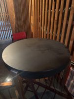 Table bistro vintage en bois