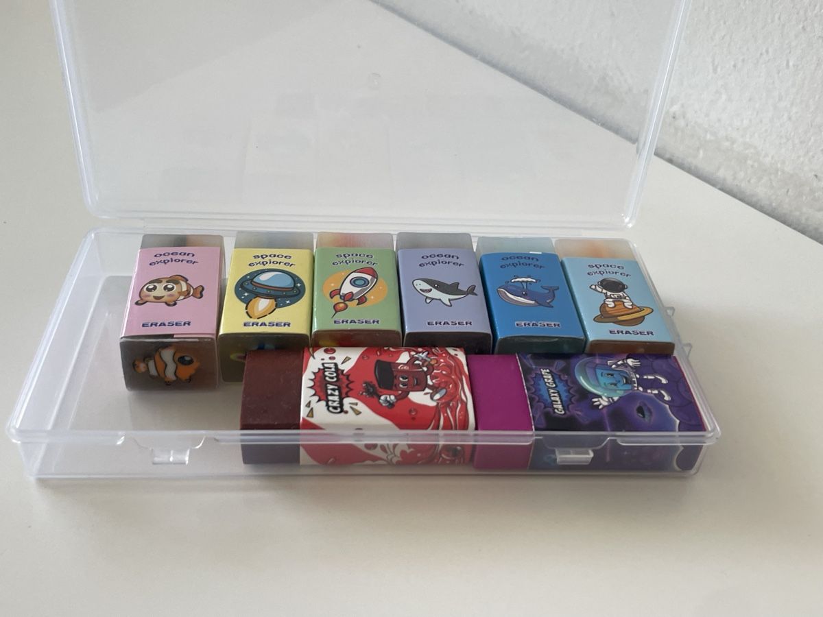 Colori: Radiergummi für Schule – Nuovo (secondo la descrizione) da Unterengstringen venduto da Bettina80 1