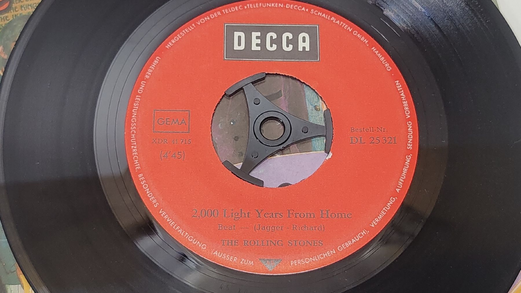 Dischi in vinile: The Rolling Stones - 2.000 Light Years from Home, Single (S1 – Usato da Neuenhof venduto da SchnaeppliAllerlei 4