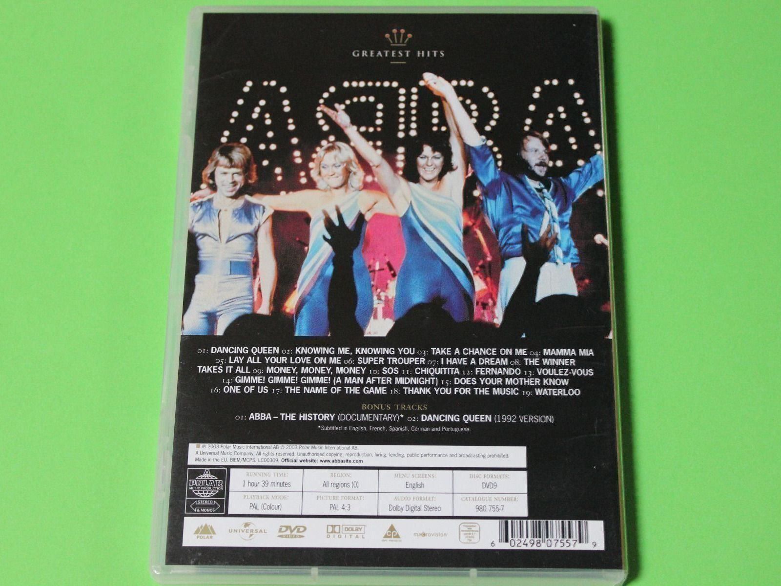 Alle DVDs: ABBA - GOLD (VERGRIFFEN!!!!) DVD – Gebraucht aus Tübach von JamesStone 2