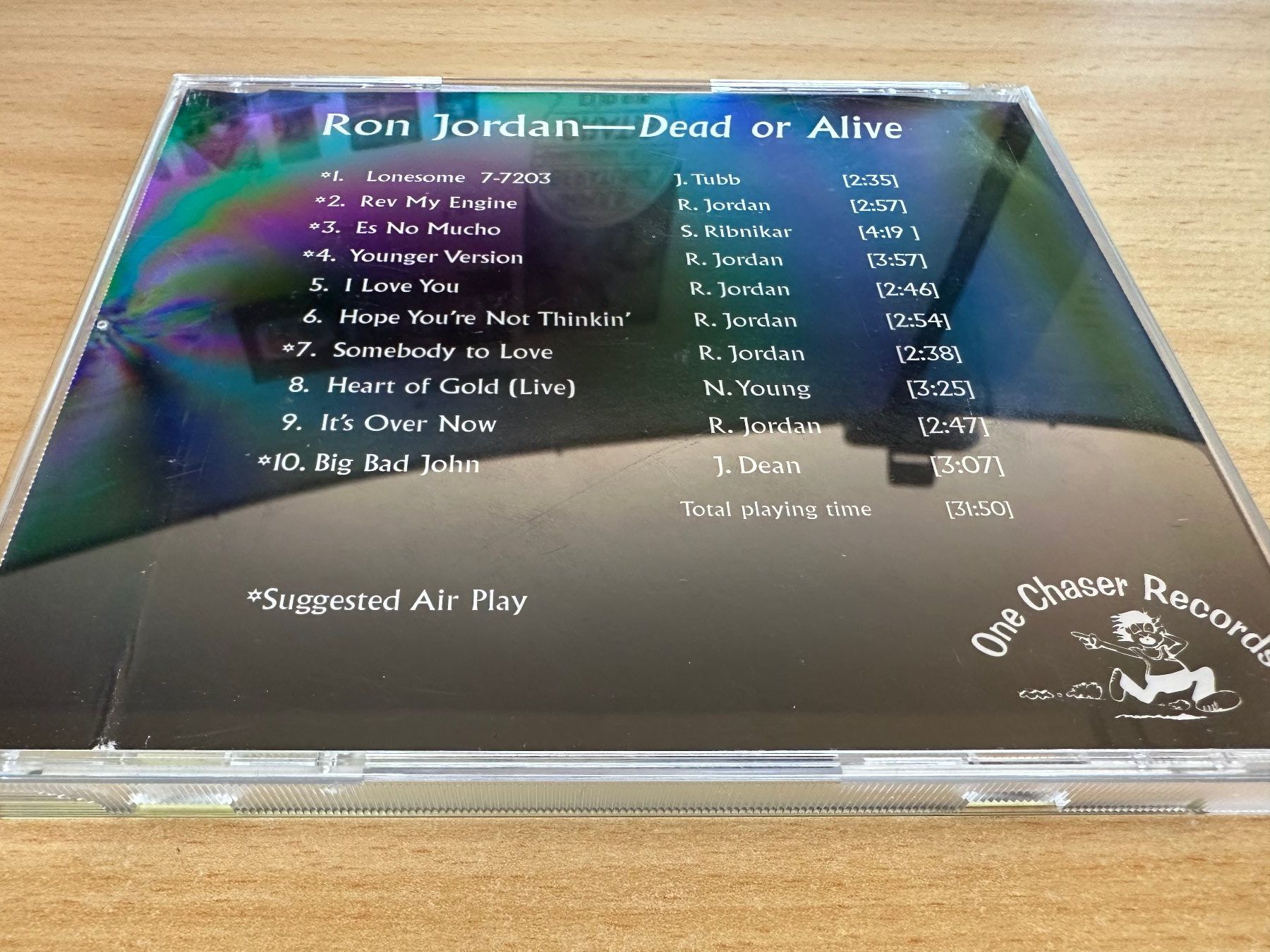 CD: Ron Jordan – Dead Or Alive – Usato da Rikon im Tösstal venduto da Alpenmutz 1