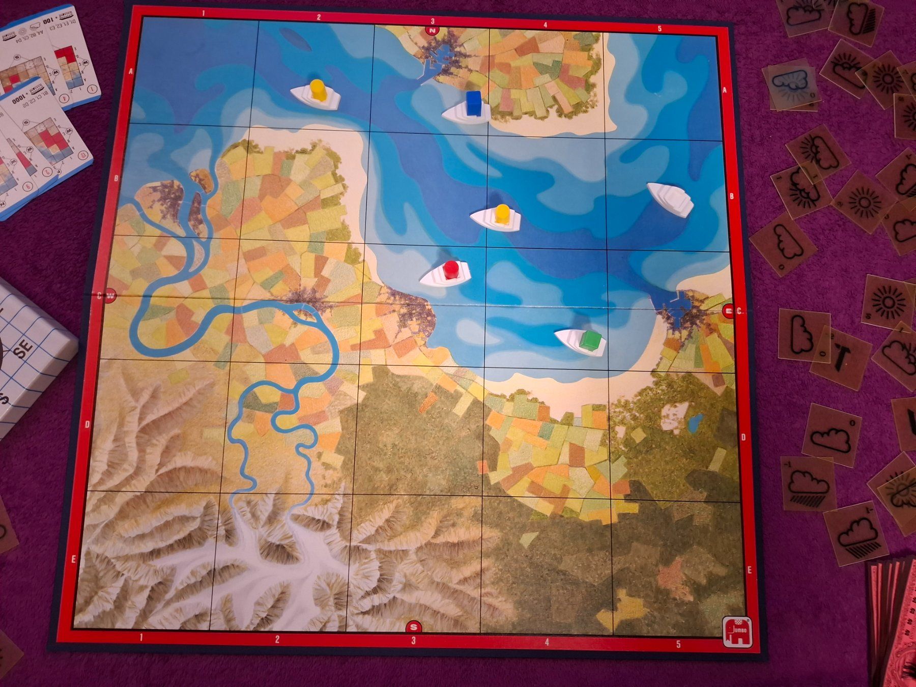 Spiele: Spiel - Wind & Wetter von Jumbo – Gebraucht aus Müllheim Dorf von Seeeule01 5