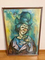 72.5cmbreitx101cmhoch/Kunstdruck C.Lorrain,SMILE ClownMotiv