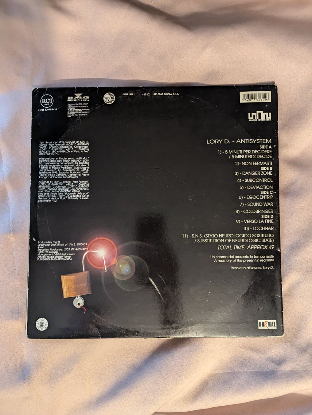 Schallplatten: Lory D – Antisystem – Gebraucht aus Dällikon von giu_xt28 2