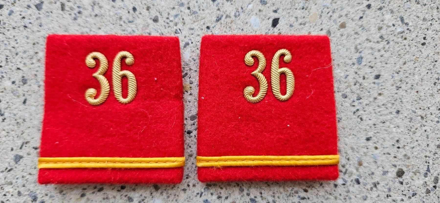 Schweizer Armee Placchette & Badge: *** Patten /Schulterschlaufen mit Nummer *** – Usato da Riedholz venduto da fr_sIruP