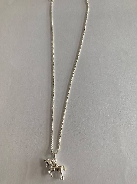 Thomas Sabo Catenine: nie getragene Thomas Sabo Kette, echt Silber, mit Einhorn – Nuovo e nell'imballaggio originale da Otelfingen venduto da pat_8jmb 3