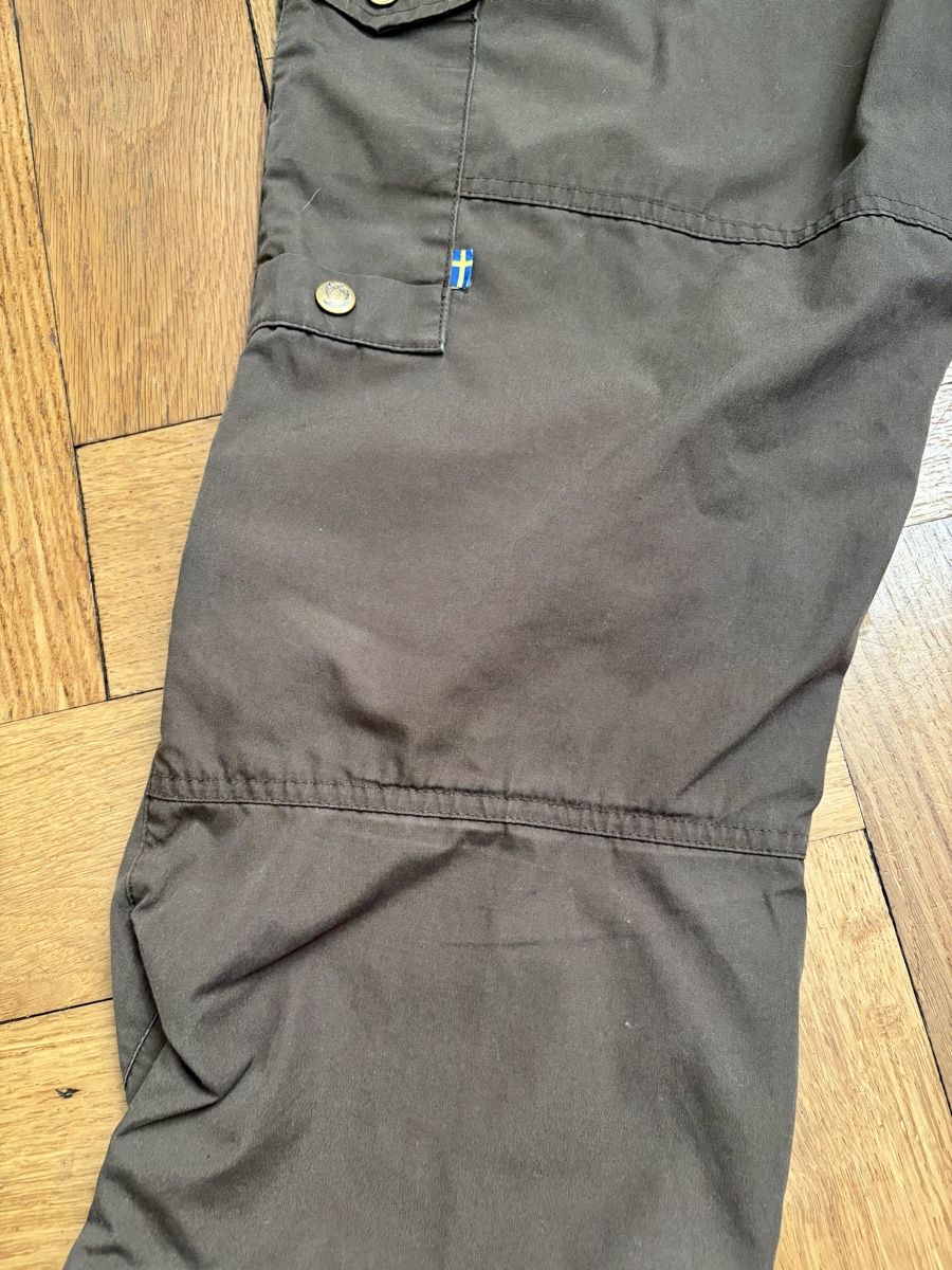 Fjällräven Pantaloni: Hose Fjällräven Barents Pro Dark Olive – Usato da Basel venduto da Konix 8
