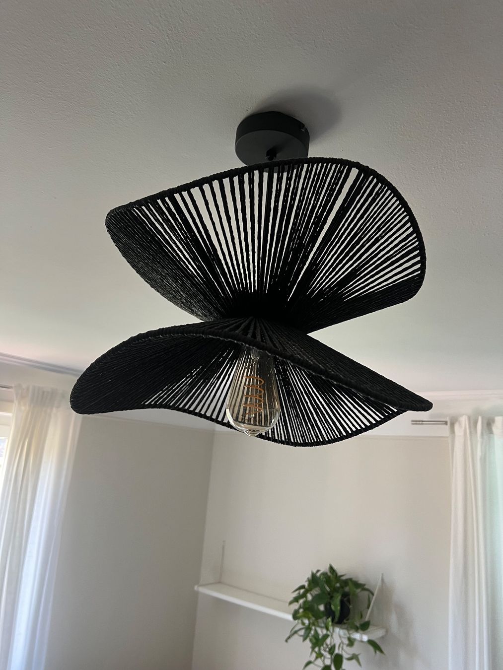 Lampadari & plafoniere: Pendelleuchte Deckenleuchte Schwarz Hängelampe – Usato da Schaffhausen venduto da vandemonian 2