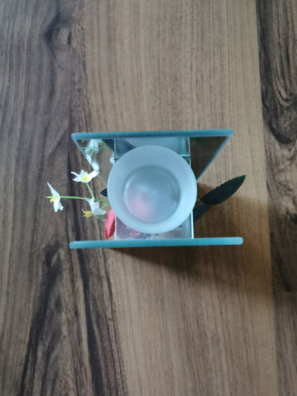 Tutte le decorazioni: Deko - Kerzenlicht aus Glas mit Rose – Nuovo (secondo la descrizione) da Glattfelden venduto da sut_q8d2 2