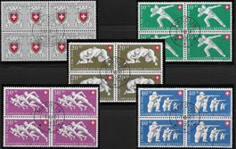 1950 CH / Sport Serie MACOLIN ERSTTAG-o SBK 325.- Top ab 1.-