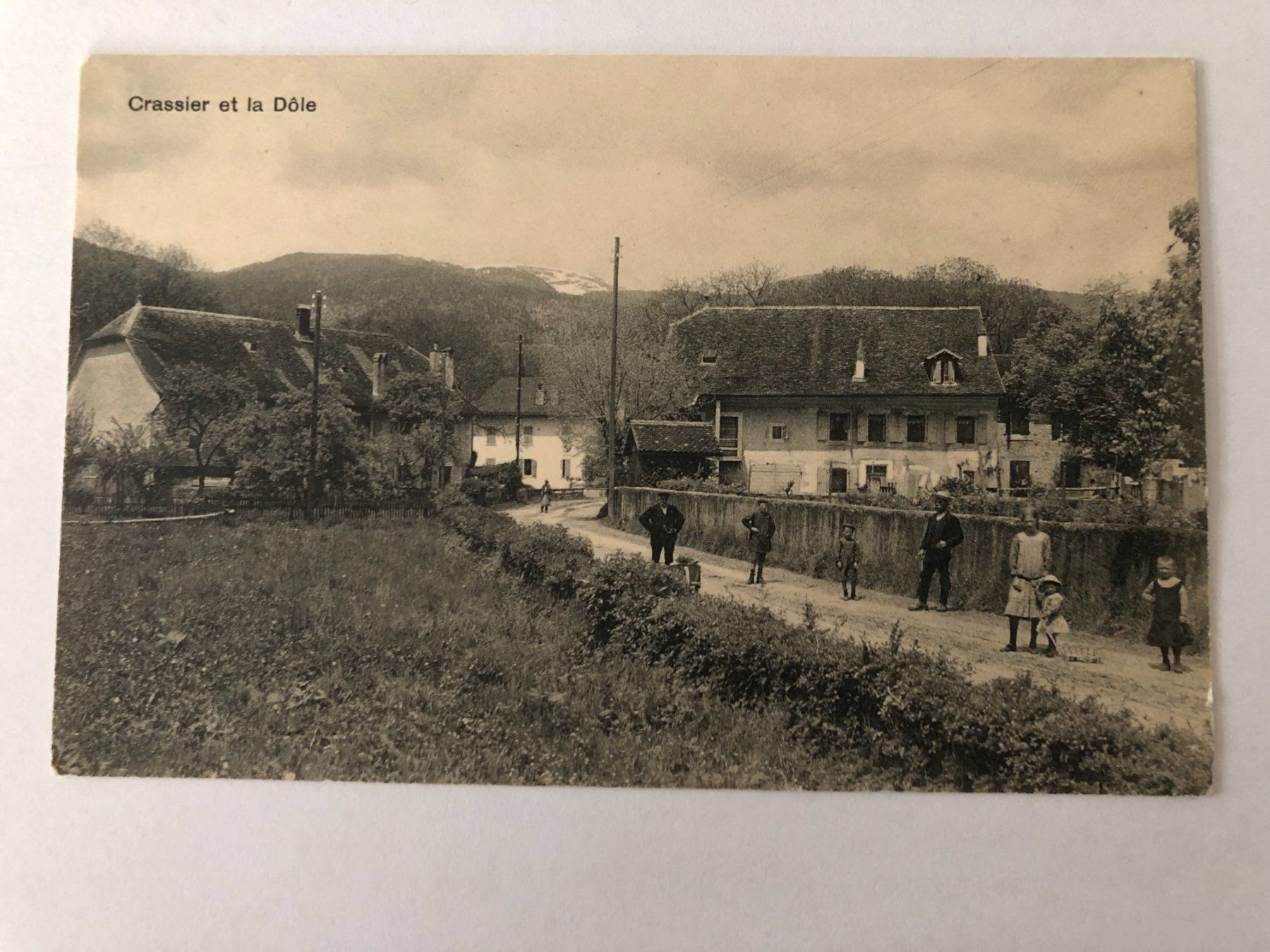 Cartoline postali: Crassier et la Dole  (VD) – Usato da Pfäffikon ZH venduto da Waltoversand