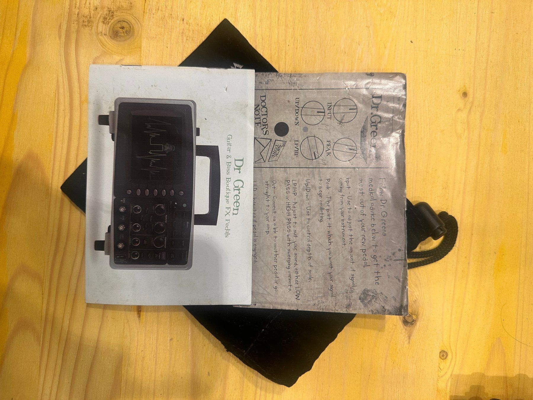 Strumenti musicali: ASHDOWN Dr. Green Doctors Note / Bass Envelope Filter Pedal – Usato da Worb venduto da Weber1 1