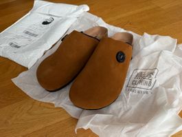👟🤎 Bringer Clogs Cow Suede BOA Gr. 45 – NEU