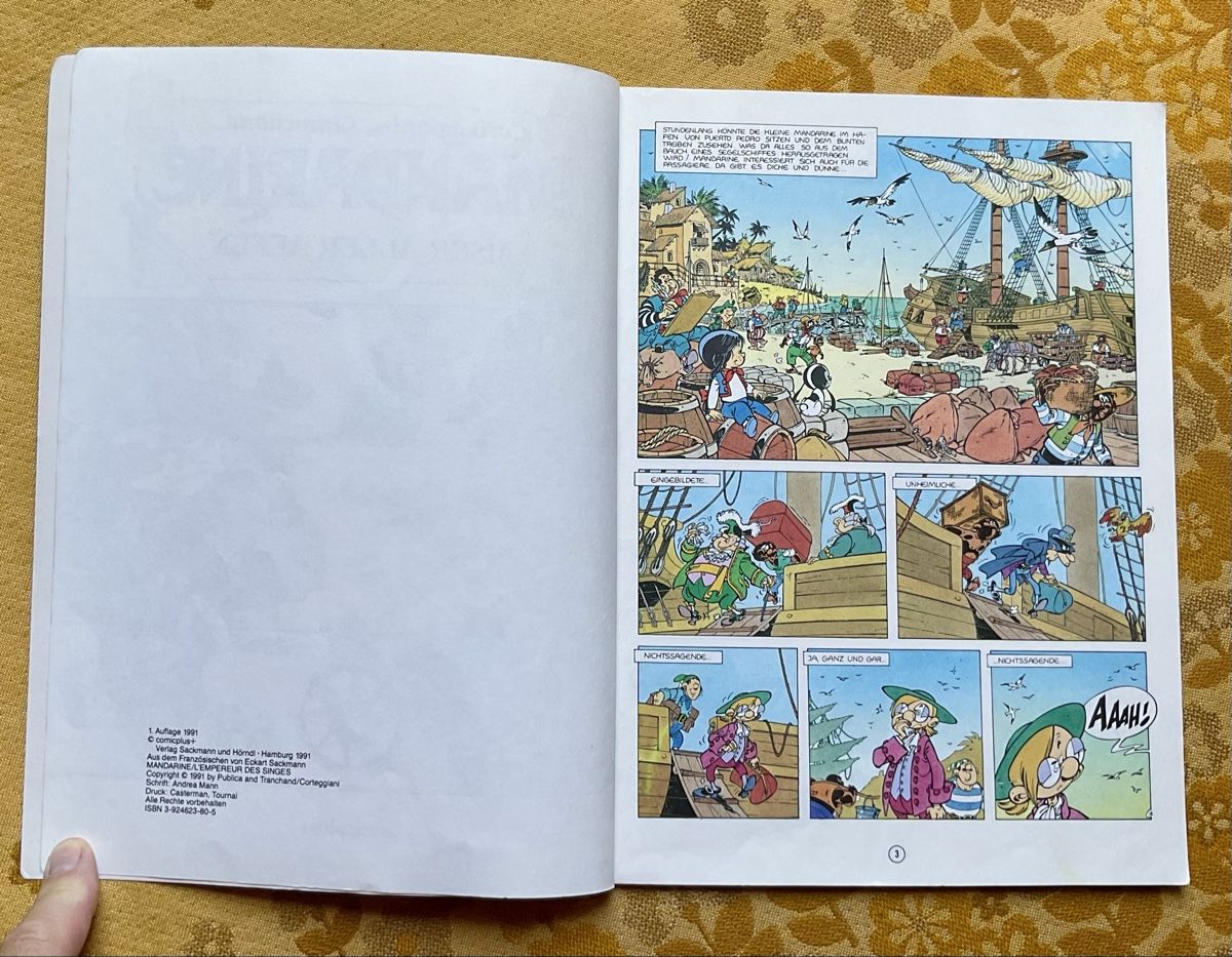 Fumetti: Mandarine Band Nr 4 von 1991 – Usato da Endingen venduto da nathan05 3