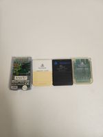 Sony Playstation  Memorycard  4 stk.