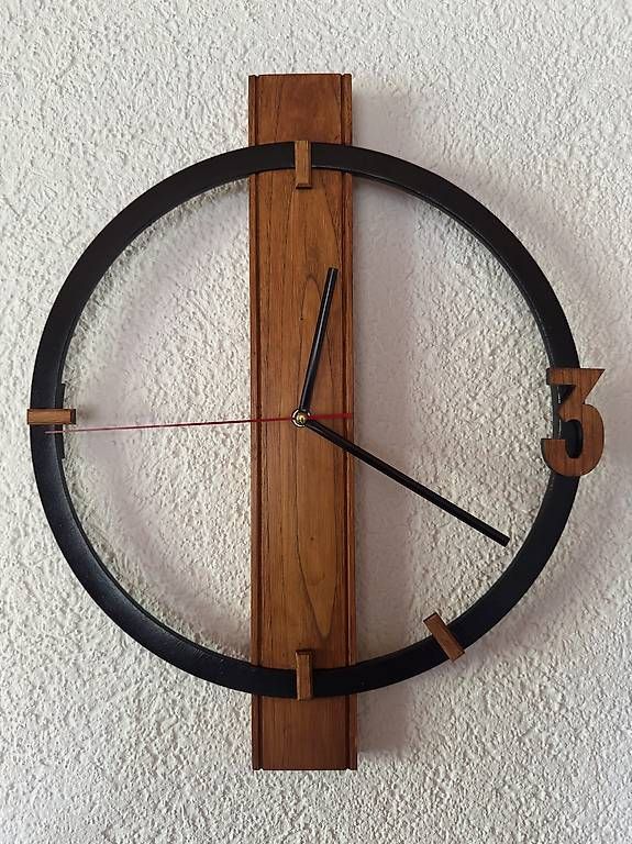 Orologi: Horloge murale en bois neuve – Usato da Vinelz venduto da Sevy100 1