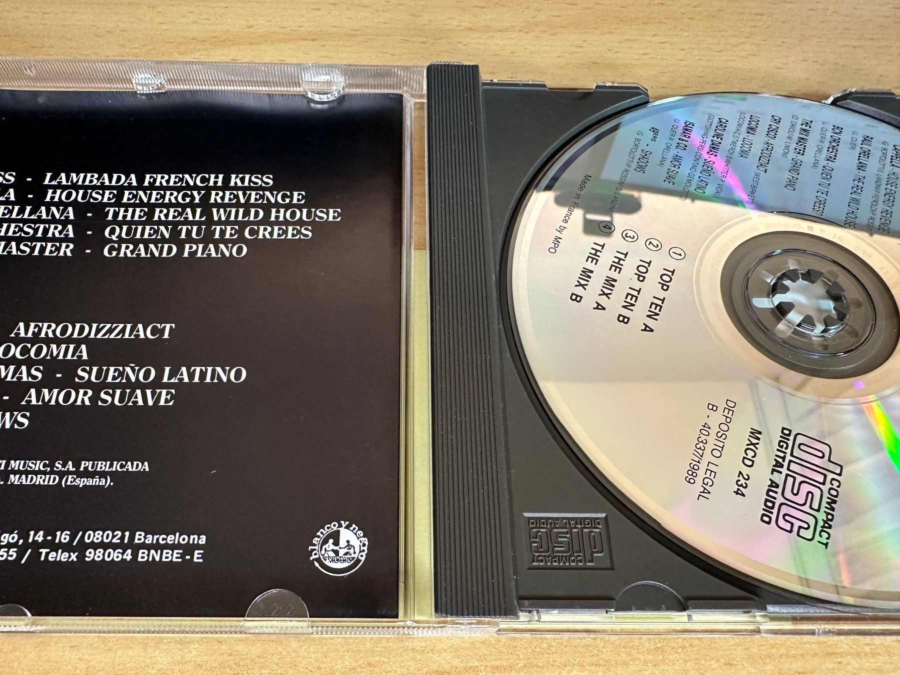 CD: Various – Top Ten – Usato da Rikon im Tösstal venduto da Alpenmutz 2