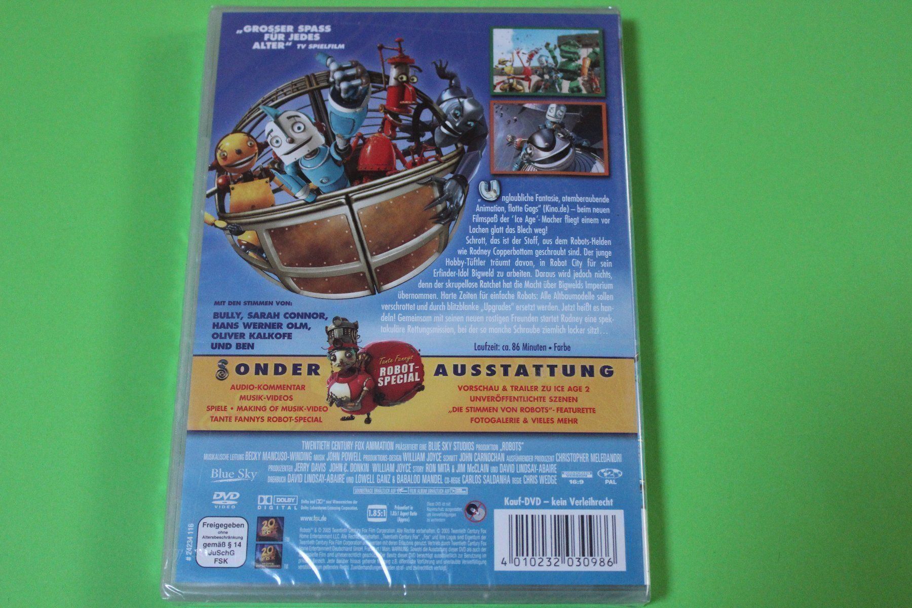 Tutti i DVDs: ROBOTS DVD NEU und originalverpackt vergriffen – Nuovo e nell'imballaggio originale da Tübach venduto da JamesStone 3