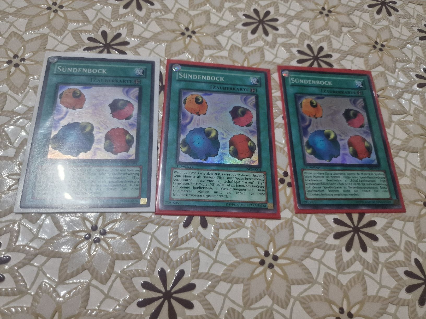 Yugioh Carte collezionabili: Yugioh 3 x Sündenbock – Usato da Dietikon venduto da GC-Store