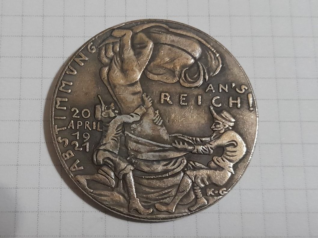 Medaglie: Medaille 1921, Abstimmung Tirol – Nuovo (secondo la descrizione) da Aarau venduto da Reto_BA_01
