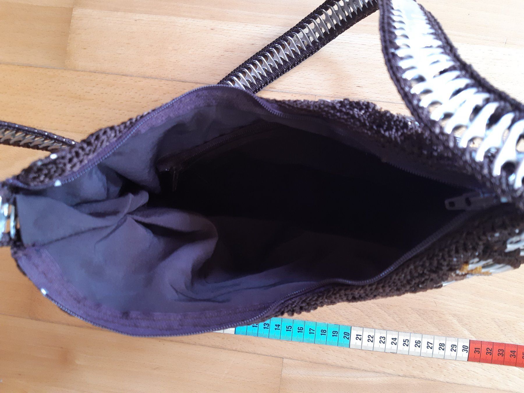Borse da donna: Tasche handgemacht braun – Usato da Bazenheid venduto da batapa 3