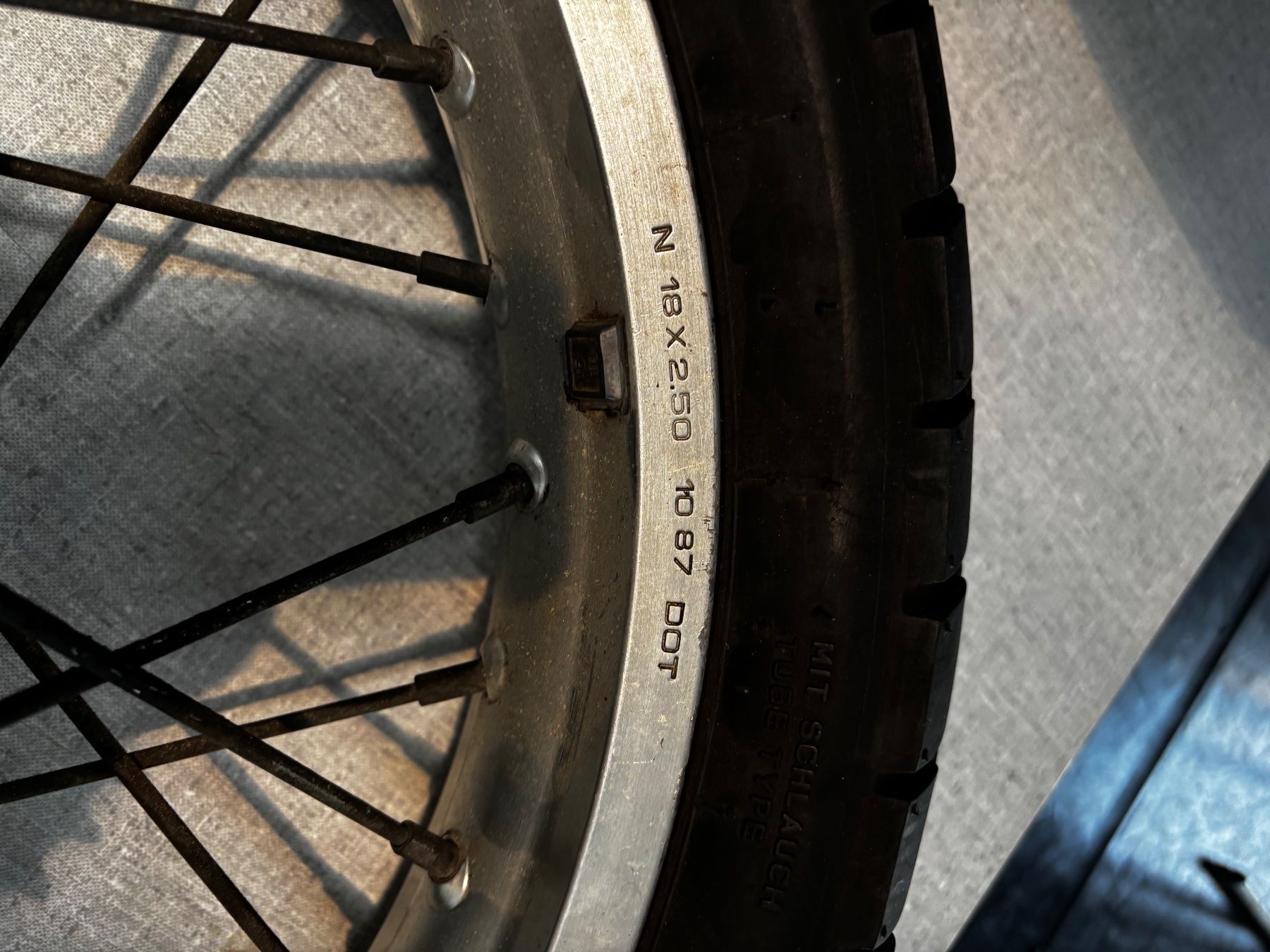 Pneumatici & Ruote complete: Radsatz Yamaha XT600, TT600 – Usato da Siegershausen venduto da Duc02 2