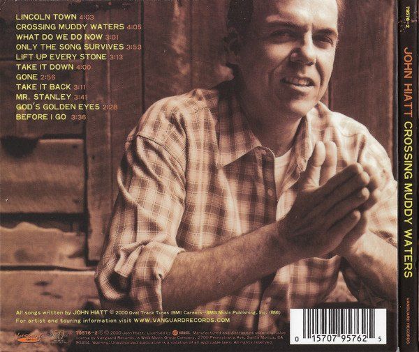 CD: John Hiatt – Crossing Muddy Waters – Usato da St.Gallen venduto da jalamusic 1