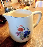 Pot carafe fleurs milieu XXeme, 20cm, 1.5 litre