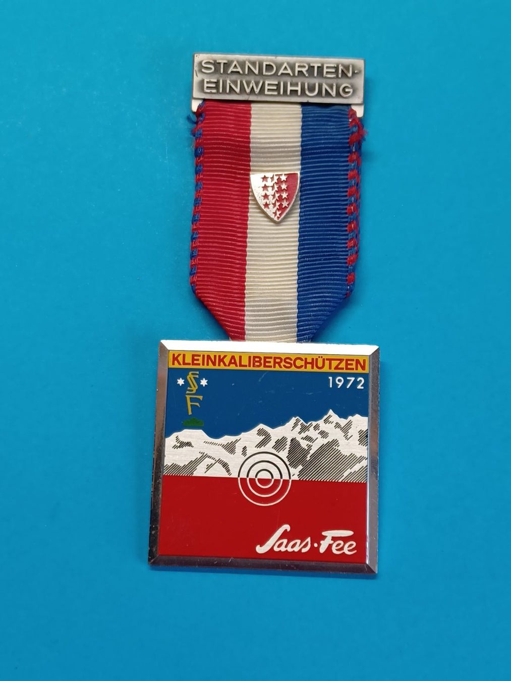 Medaglie: Saas - Fee Standarten Einweihung 1972  (X8) – Usato da Schwanden GL venduto da Suvorov 2