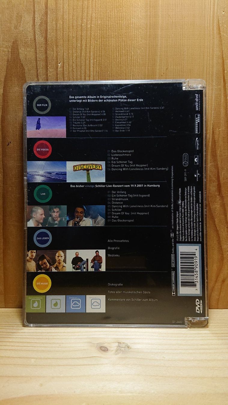 Tutti i DVDs: SCHILLER WELTREISE Die DVD – Usato da Wilderswil venduto da Exebub 1