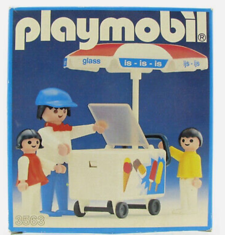 Playmobil Giocattoli: Playmobil 3563 Eisverkäufer Glacestand – Usato da Vinelz venduto da Ricardo-Jo