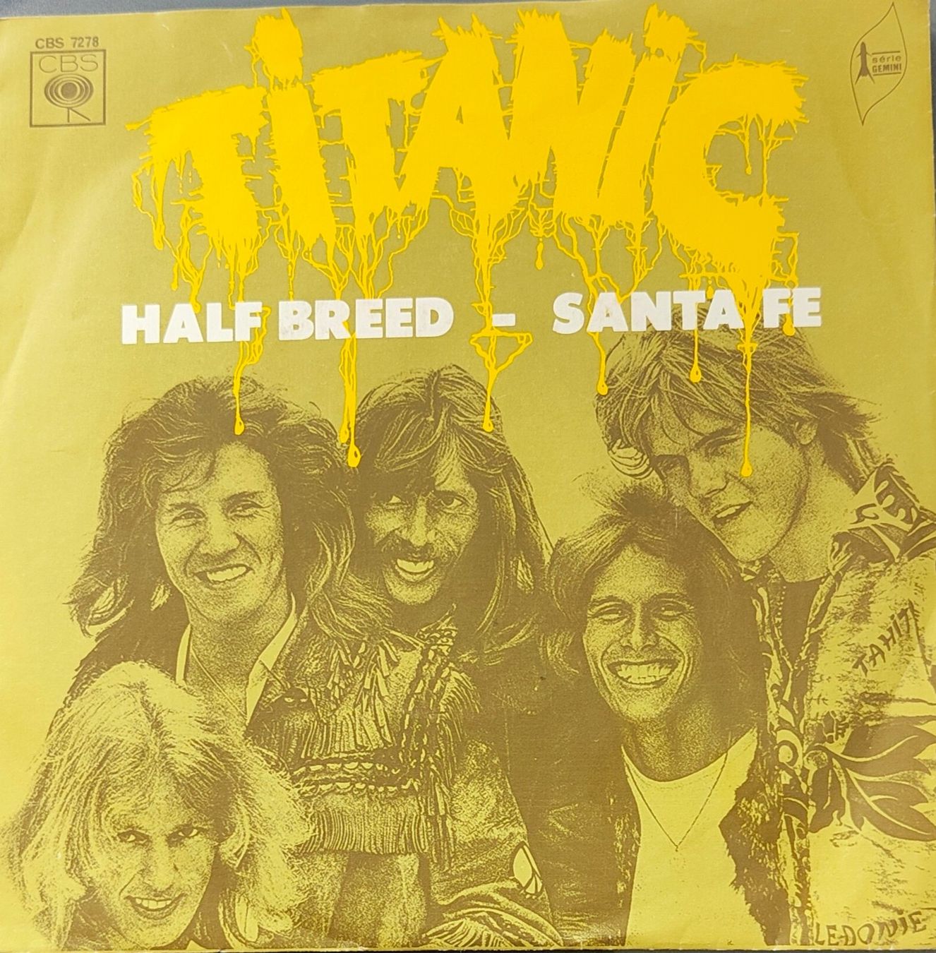 Dischi in vinile: Vinyl Single Titanic - Half Breed / Santa Fe – Usato da Langenthal venduto da Modo39
