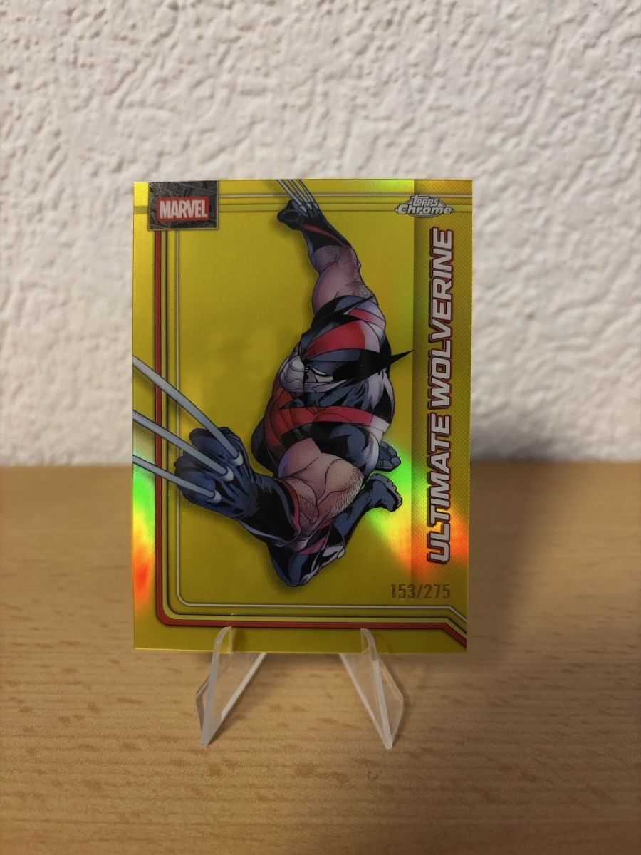 Topps Carte collezionabili: Carte Marvel Topps Chrome Ultimate Wolverine 153/275 – Nuovo (secondo la descrizione) da la chaux-de-fonds venduto da swann88
