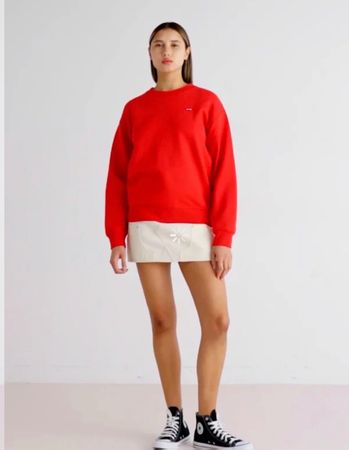 Levis Pulli rot XL