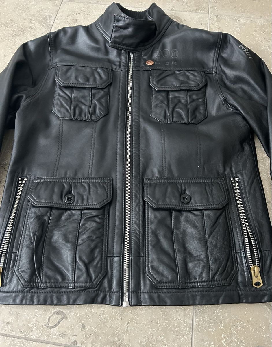 G-Star Giacche: G-Star RAW Leather Jacket – Nuovo (secondo la descrizione) da Zürich venduto da diva1972 1