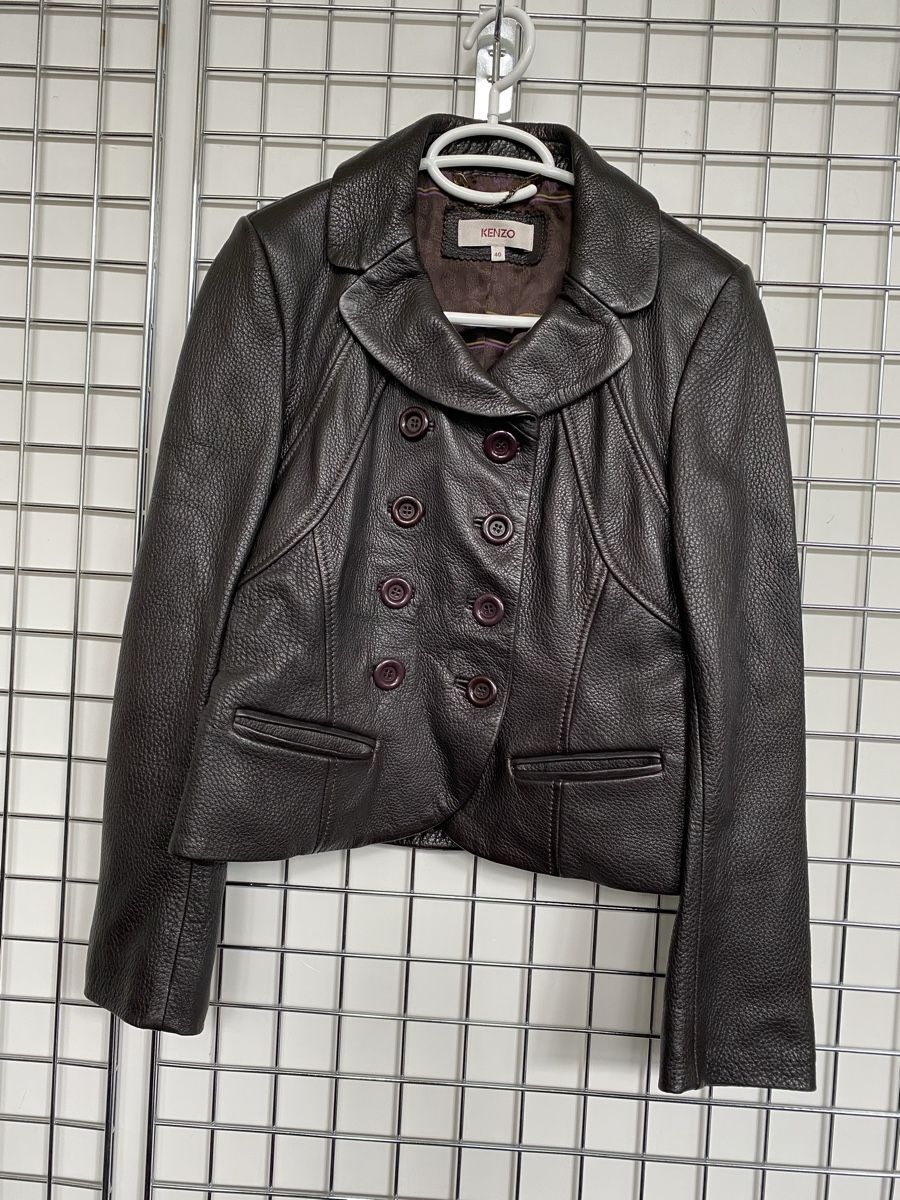 Jacken: KENZO Lederjacke / Gr. M – Gebraucht aus Balzers von styleee 3