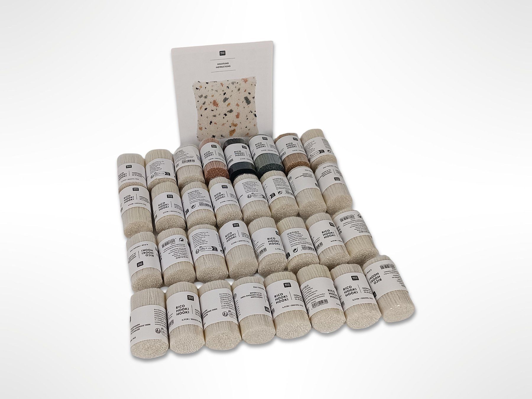 Kit bricolage: RICO Knüpfset Kissen Terrazzo – Nuovo (secondo la descrizione) da Suhr venduto da Restwert_Suhr 2
