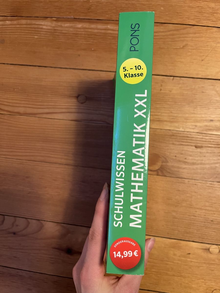 Libri: Schulwissen Mathematik XXL – Nuovo (secondo la descrizione) da Winterthur venduto da Milly_z9 1