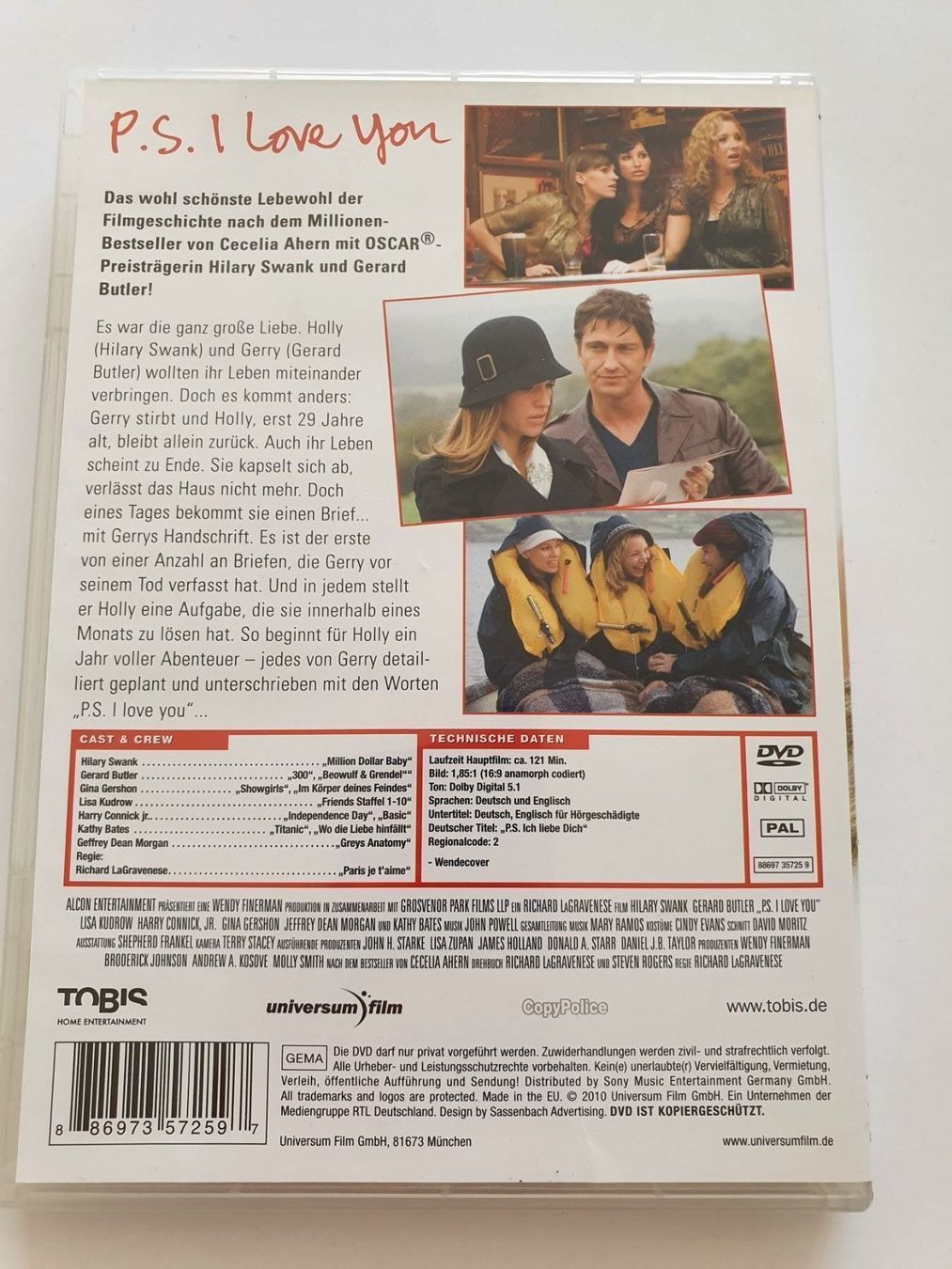 Tutti i DVDs: P.S. I love you – Usato da Oberdorf BL venduto da BaldenEagle 1