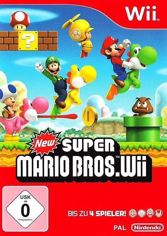 Nintendo Jeux: Super Mario Bros. Wii – D'occasion à Reinach BL par Sarah_Lia