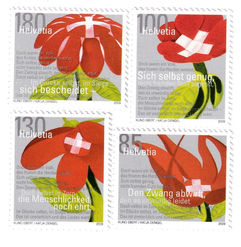 Tutti i francobolli: Schweiz 2009 ungestempelt – Nuovo (secondo la descrizione) da Neuchâtel venduto da karlpierrino